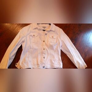 White Button-Up Jacket